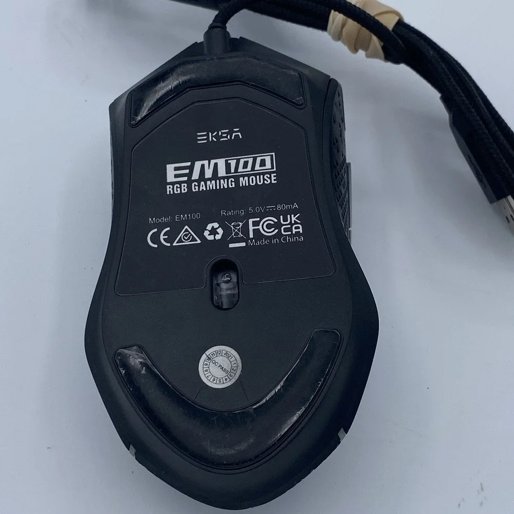 Gaming Mouse, Wired Ergonomic Gaming Mice with 7 Programmable Buttons RGB